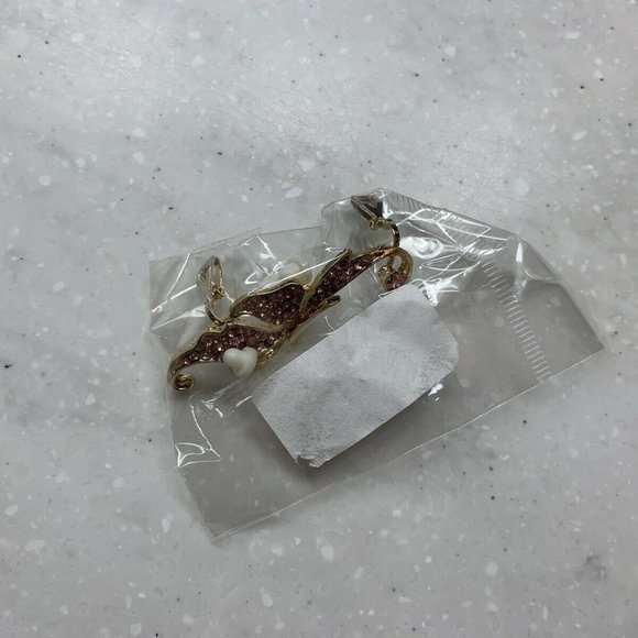 Pink Butterfly Crystal Studded Ear Cuff Jewelry - Picture 7 of 8